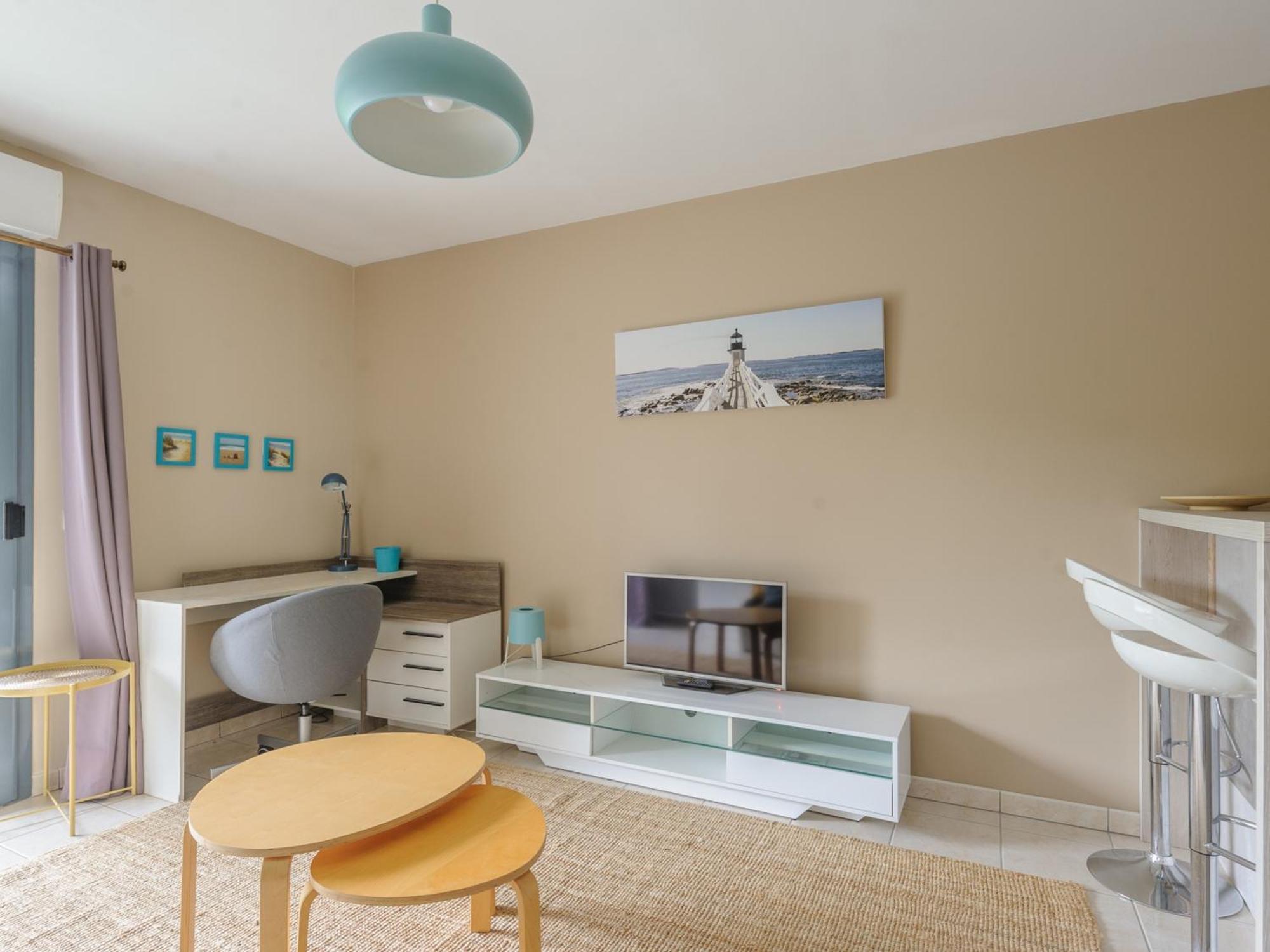 Studio Ensoleille Au Bord De Mer Avec Balcon Et Parking, Proche Centre Et Plage - La Rochelle - Fr-1-535-51 Luaran gambar